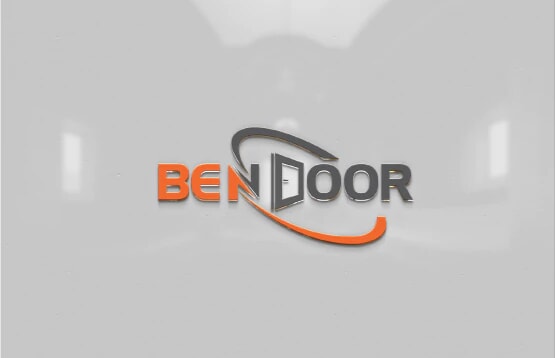 thiết kế logo theo phong thủy BEN DOOR - Công nghệ cửa tự động