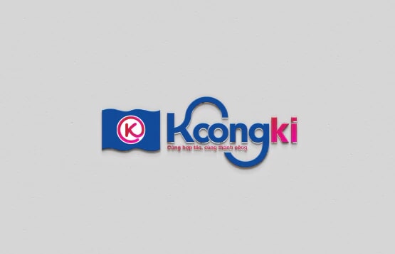 thiết kế logo đẹp KCONGKI - Khu công nghiệp Hàn Quốc
