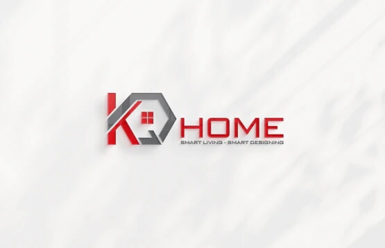 thiết kế logo KQ HOME - Kiến trúc, Nội thất
