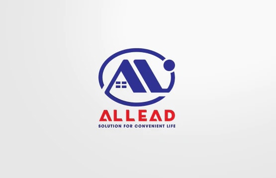 thiết kế logo ALLEAD - Tập đoàn nhôm kính