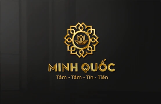 thiết kế logo MINH QUỐC - Bất động sản